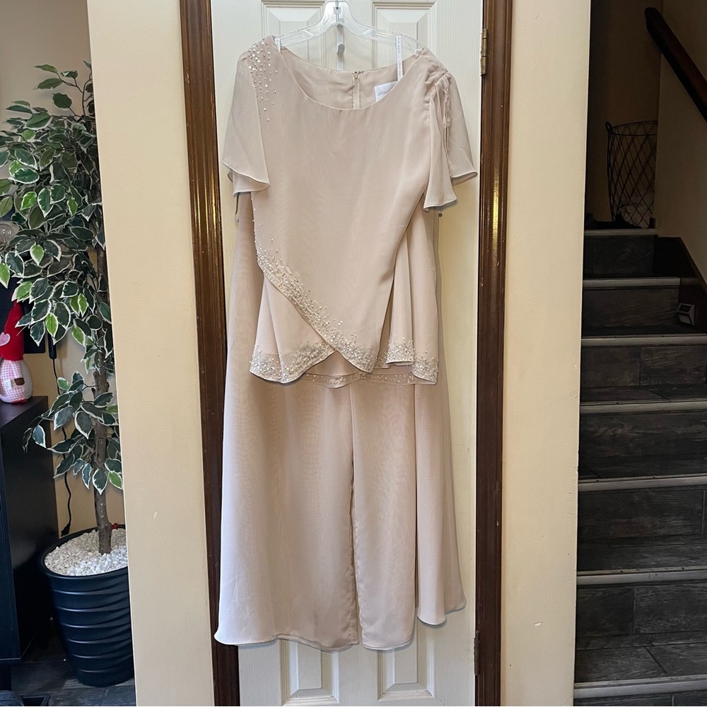 Alfred Angelo Beige Ensemble